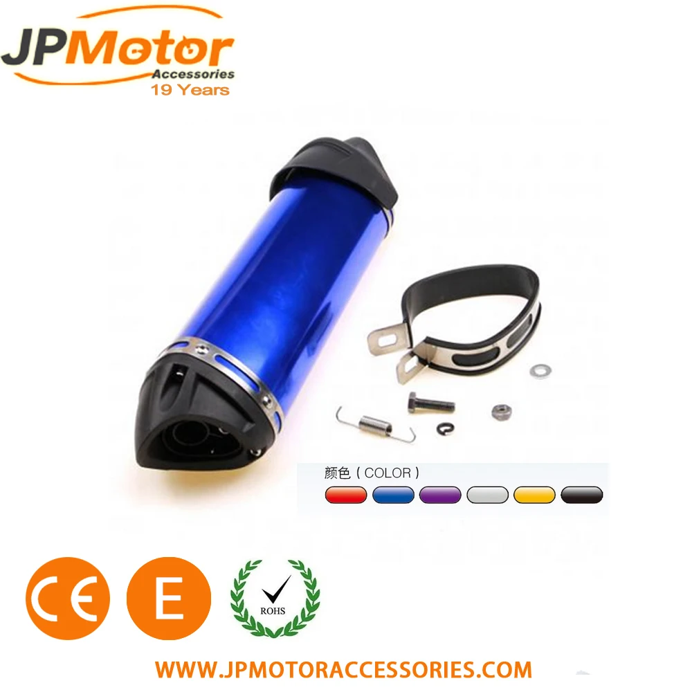 Modified Exhaust Moto Silencer 200cc  Scooter Exhaust Muffler Pipe Motorcycle Exhaust System For Dirt Bike
