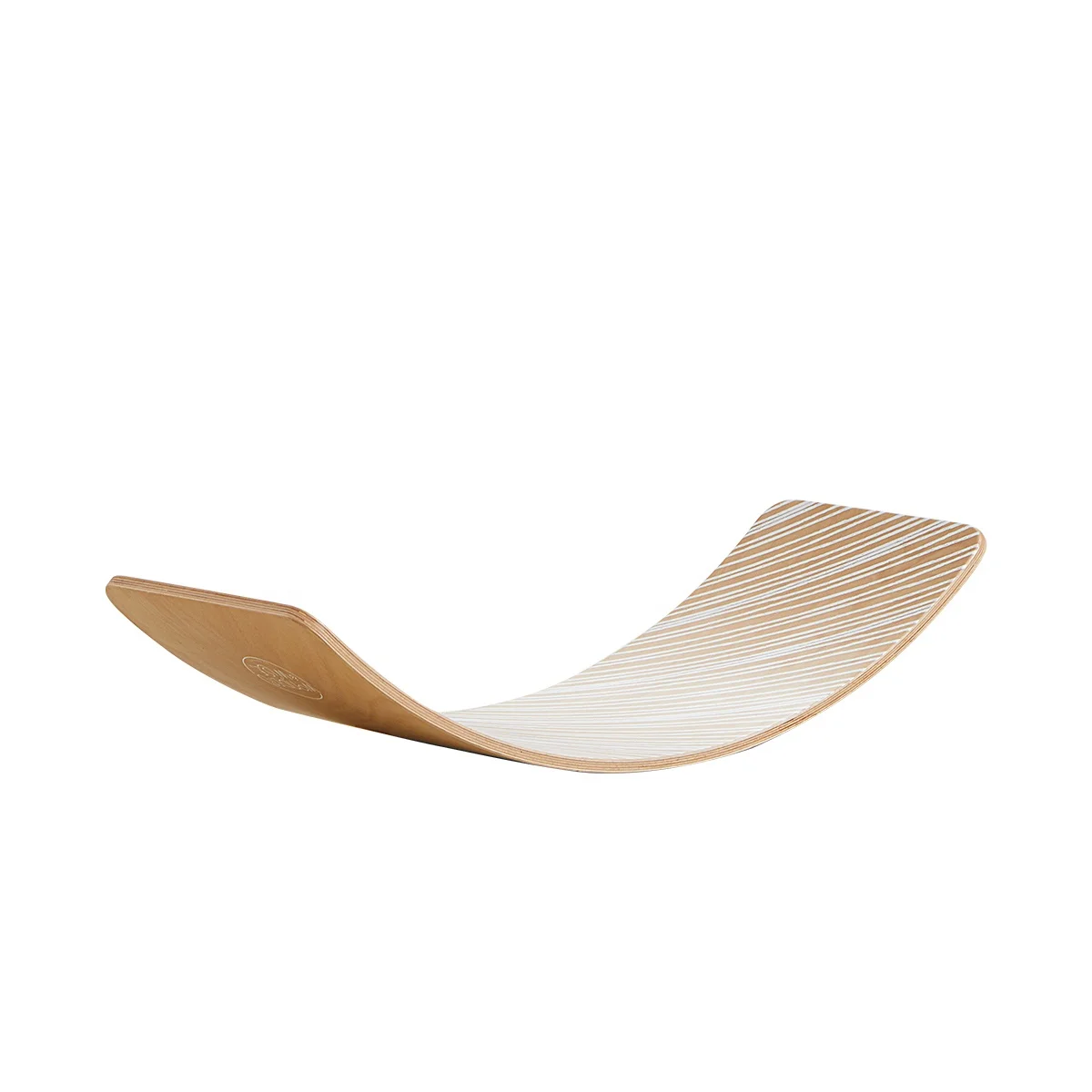 Asweets Bending Wood Toy Wooden Wobble Yoga Fitness Toys Kids Wood Balance Board