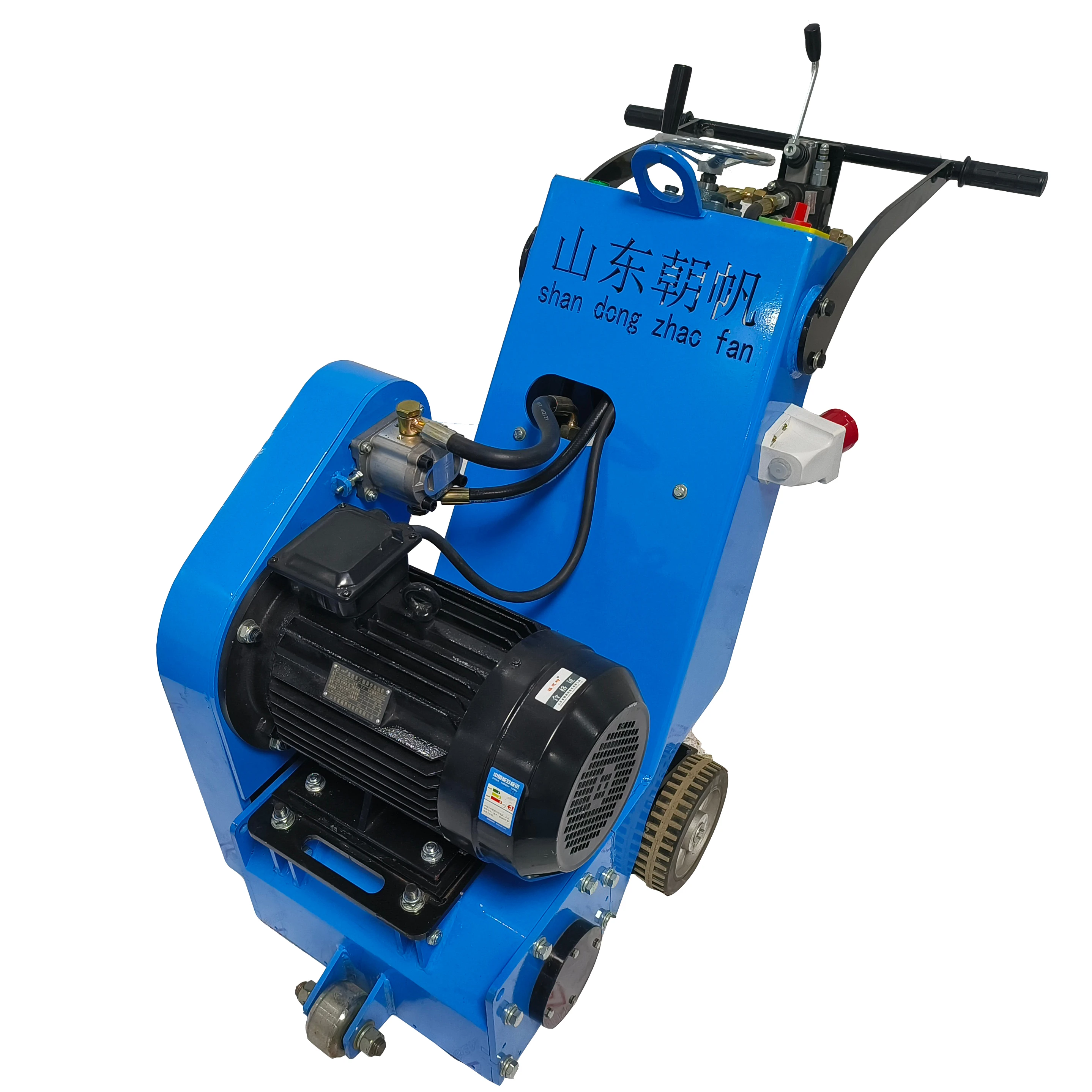 Self Propelled Electric Scarifying Floor Milling Machine For Concrete Floor