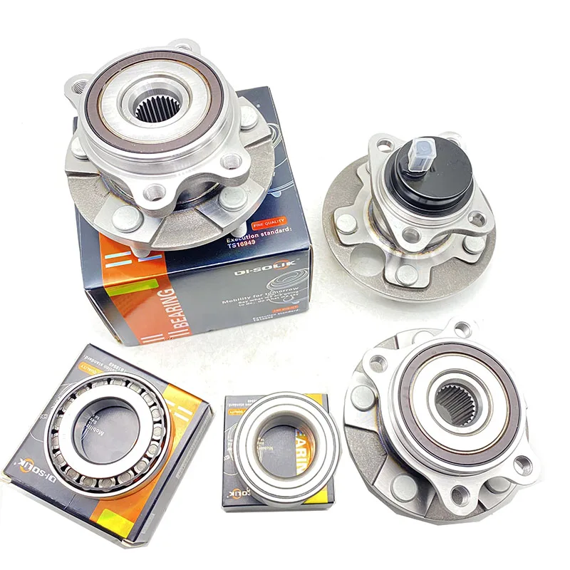 DI-SOLIK Deep Groove Ball Bearing 6008-2RS 68x40x15