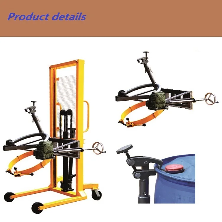 DA450 drum rotation forklift truck material handling equipment