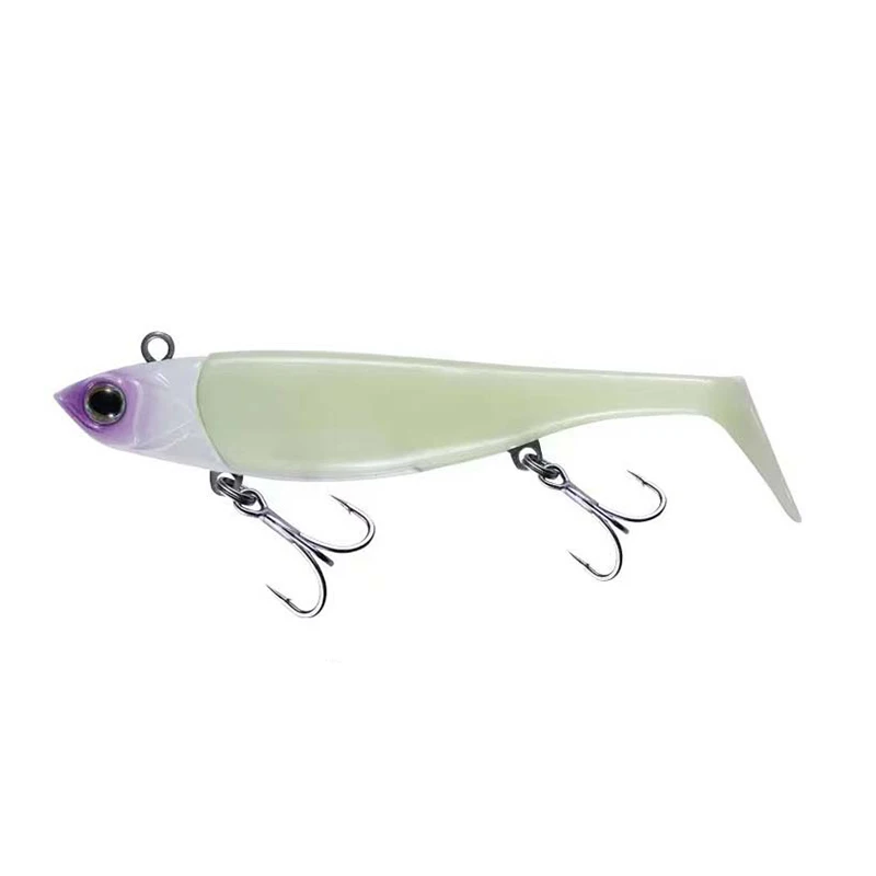 Soft Plastic Swim Baits Fishing Jig Head Swim Shad Lure With Paddle Tail For Trout Bass Fishing lure