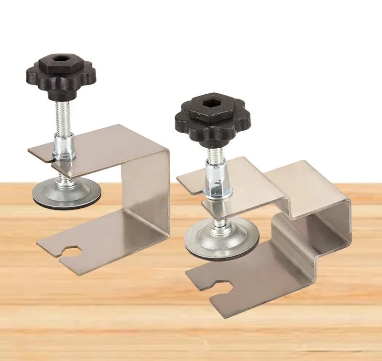 Woodworking Jig Cabinet Tool Drawer Front Installation Clamp Panel Clips Furniture Accessories Drawer Panel Clips Tools
