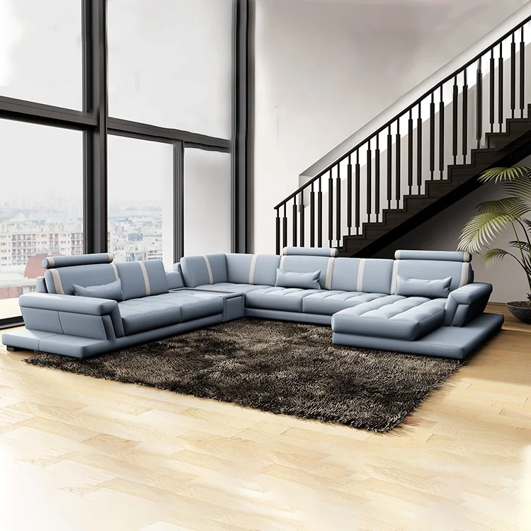 Evergo 2021 Modern Multifunctional Sofa Set with Led Light
