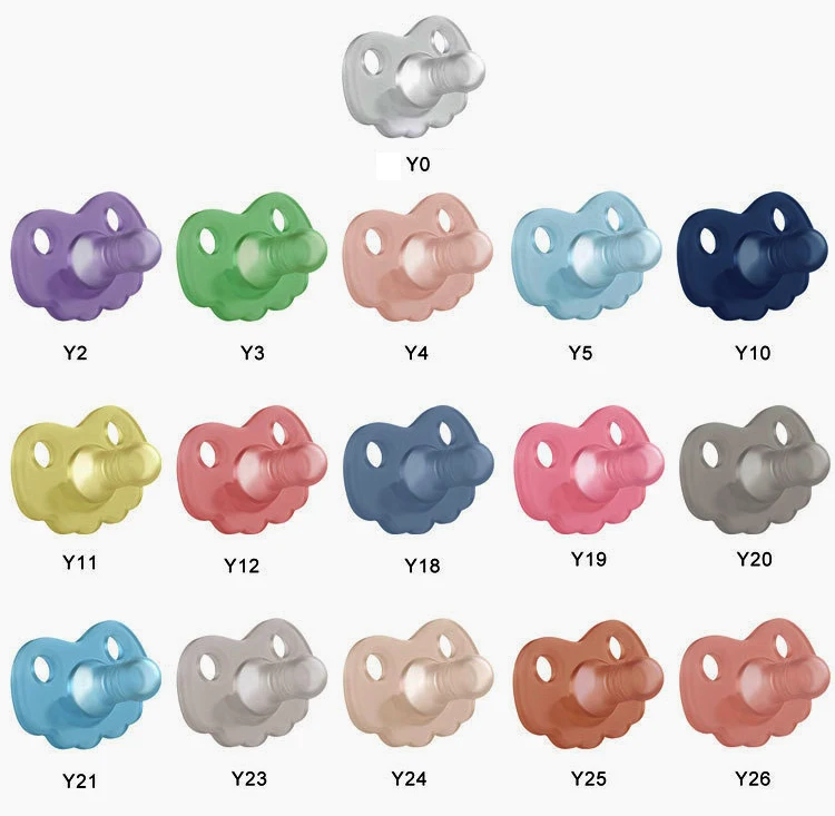 Baby Silicone Pacifier Food Grade Care Product Soft Baby Nipple Soother Pacifier Nursing Accessories