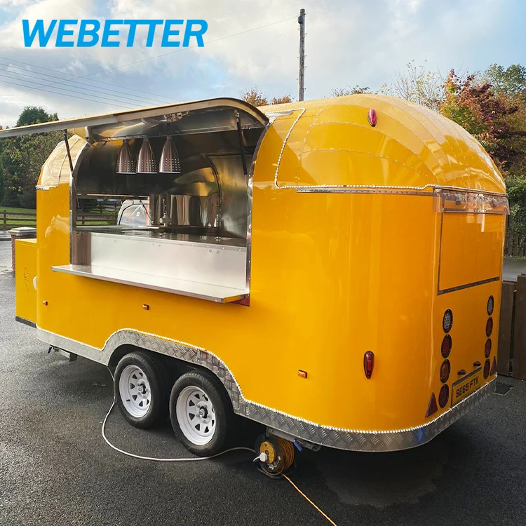  Webetter одобренный CE полуприцеп с 4 колесами тележка еды дешевые прицеп для передвижные тележки идентификационный номер транспортного