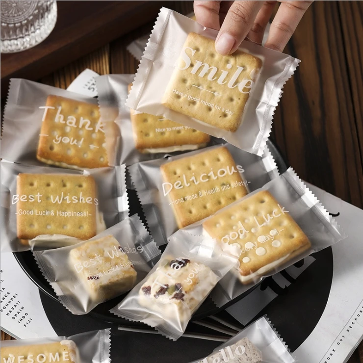 Self Adhesive Filled Modified Atmosphere Mooncake Wrappers Spice Sachet Cookie Plastic Packaging Pouch Bags