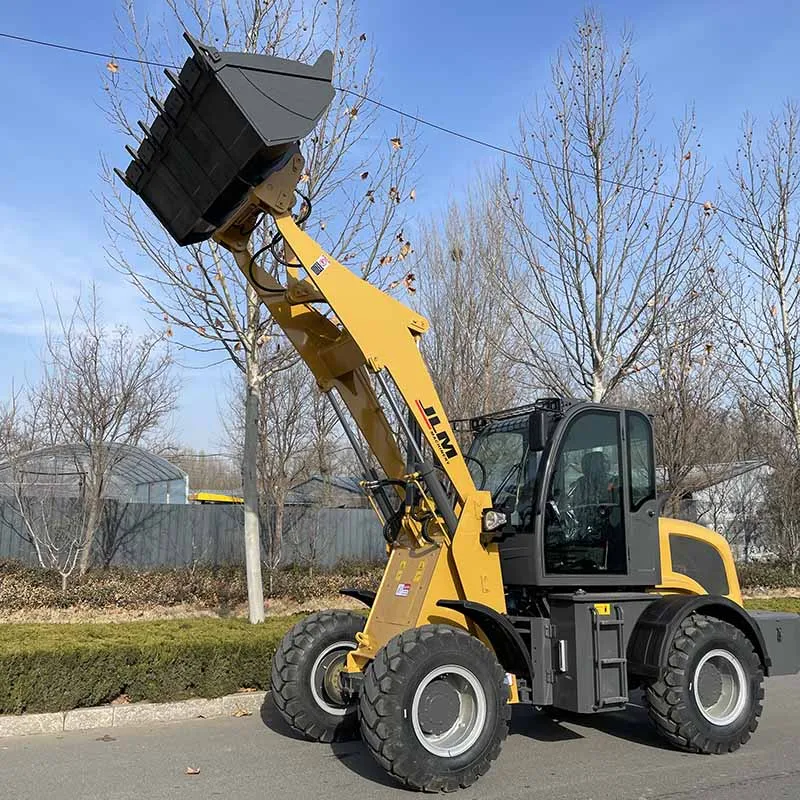 2 ton 3ton 4ton mini telescopic loader boom wheel loader wi mini loader wheel with Auger and CE approval