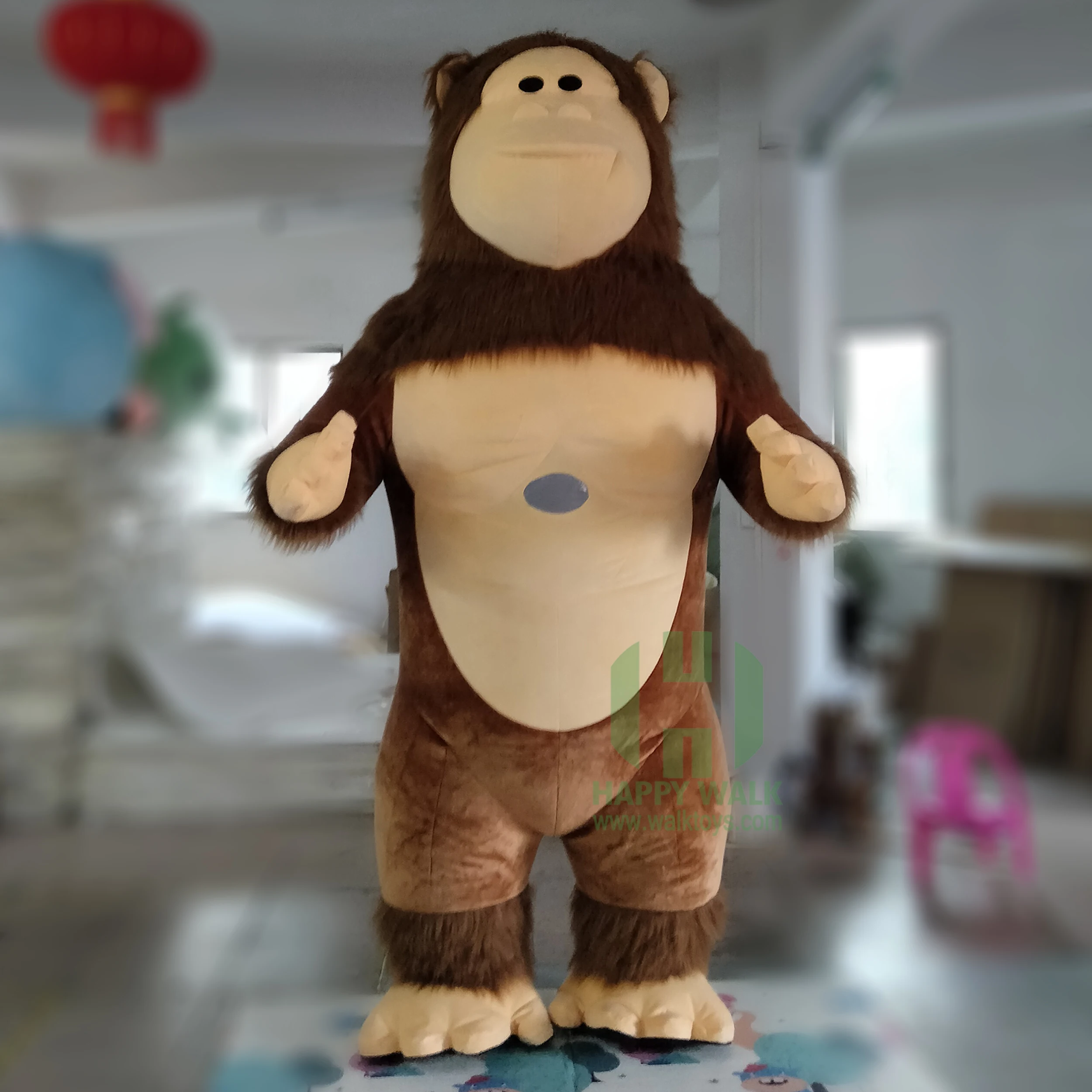 3m Air Inflatable Cosplay Custom mascot giant inflatable gorilla costume for sale