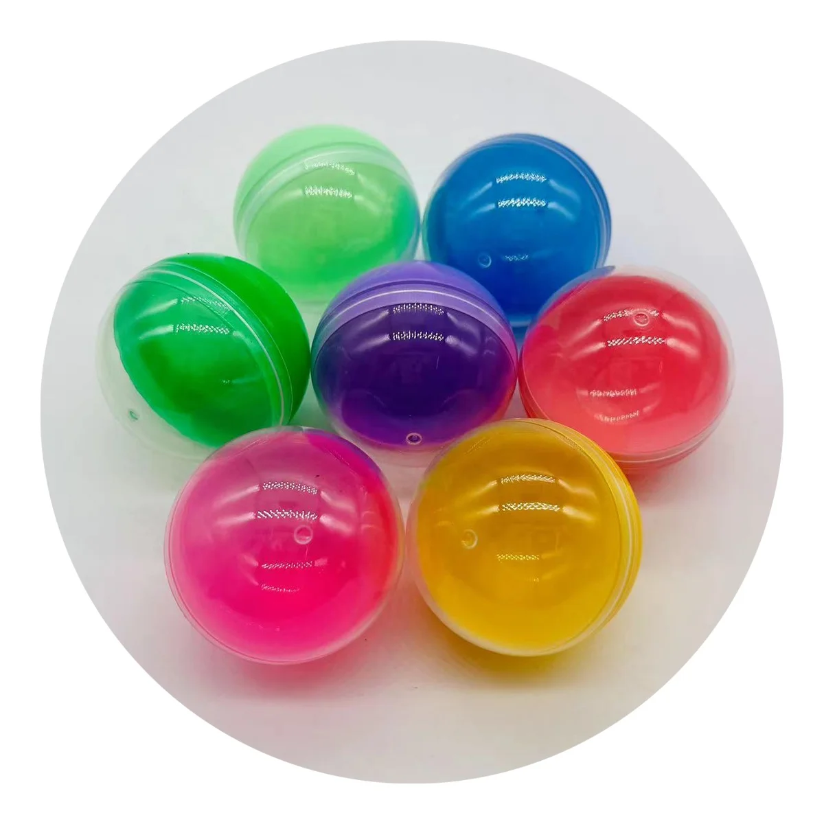 45mm Empty Plastic Ball Toy Capsule for Vending Machine Wholesale