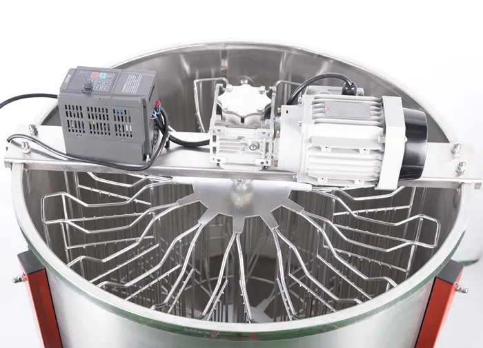 Stainless steel electric 12/24 frames honey extractor