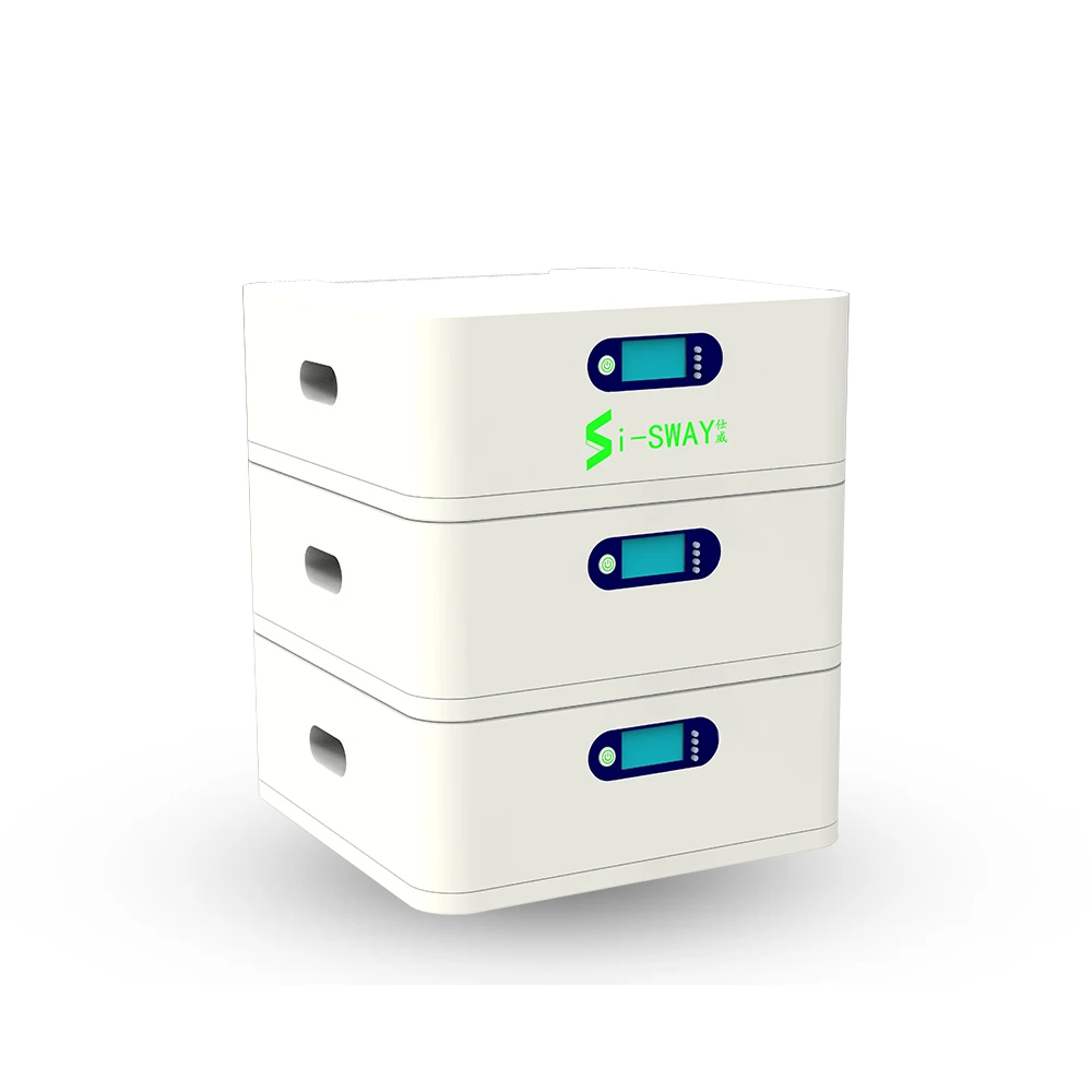 5KWH lithium battery Stacked type solar photovoltaic Energy storage Home lithium iron phosphate battery 48V100AH