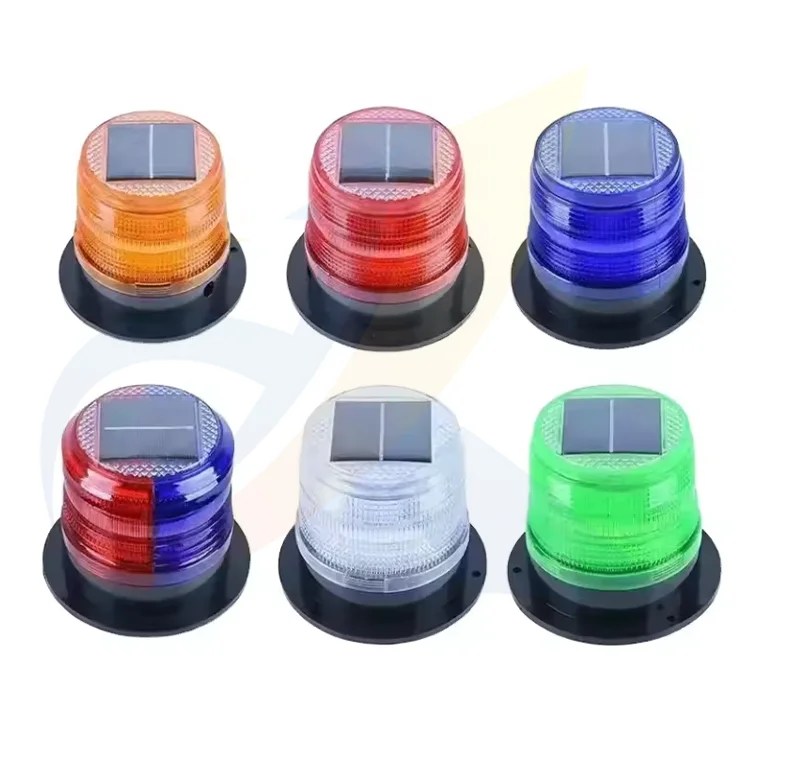 Traffic road signs traffic flashing lights led solar truck warning light