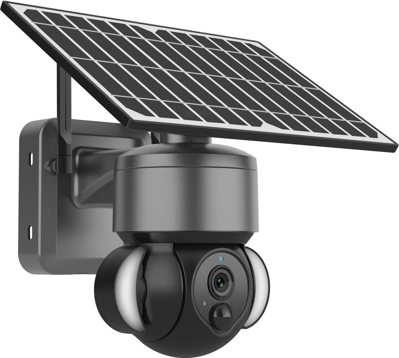 Double Light Source Infrared Night Vision Wireless Solar System Network Security Battery Camera For Apartment