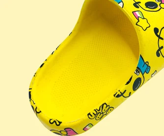 2021 Newest little baby boy best designer cartoon slides slippers for kids