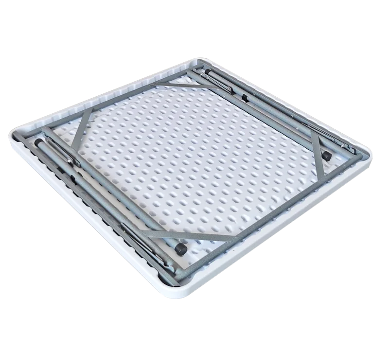 outdoor garden furture portable mesa plegable square foldable table camping plastic folding table