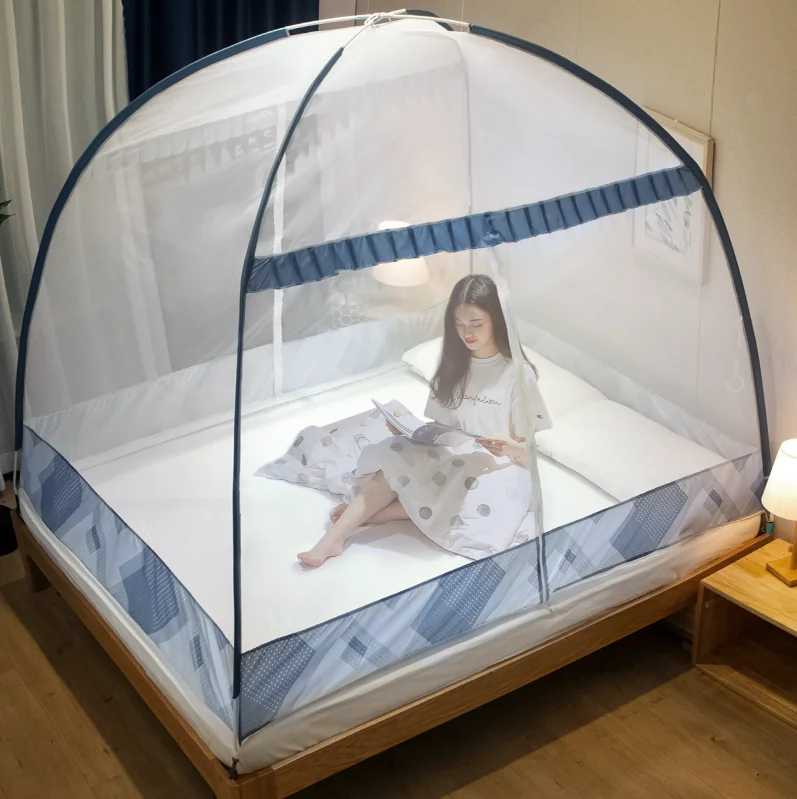 Manufacturers Wholesale Yurt Mosquito Net Household Yurt Mosquito Net Foldable Mosquito Net Fold