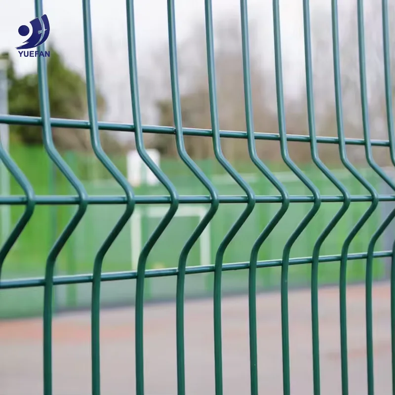 Factory direct sales high quality Pvc coated 3D welded wire mesh fence panel welded wire mesh garden fencing
