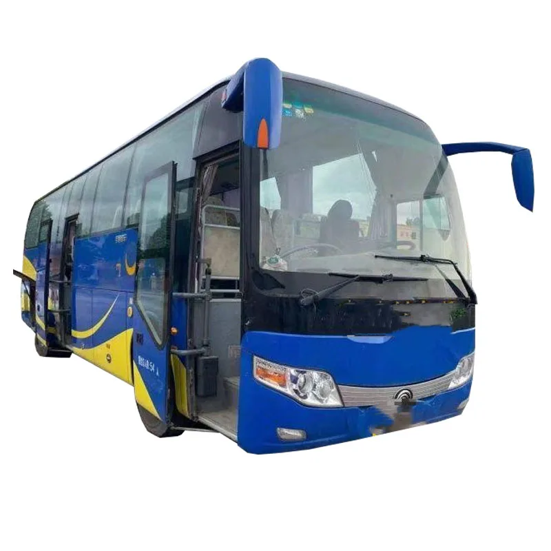YOTONG second hand 51 seats diesel engine Left hand driving right hand driving bus used coach