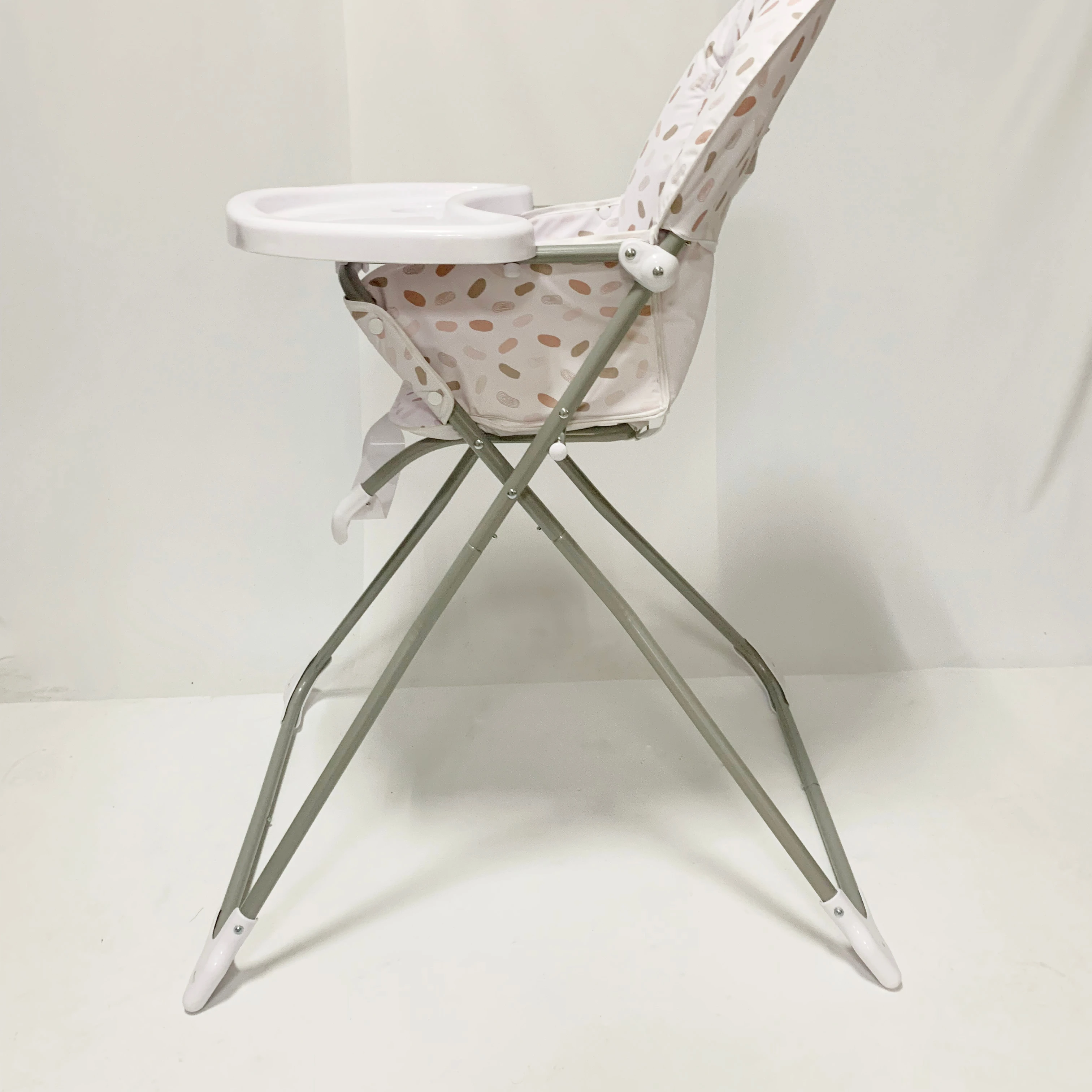 Portable & Foldable Dining Chair with Soft Cushion for Living Room, Featuring High Safety Standards, Suitable as Baby Chair