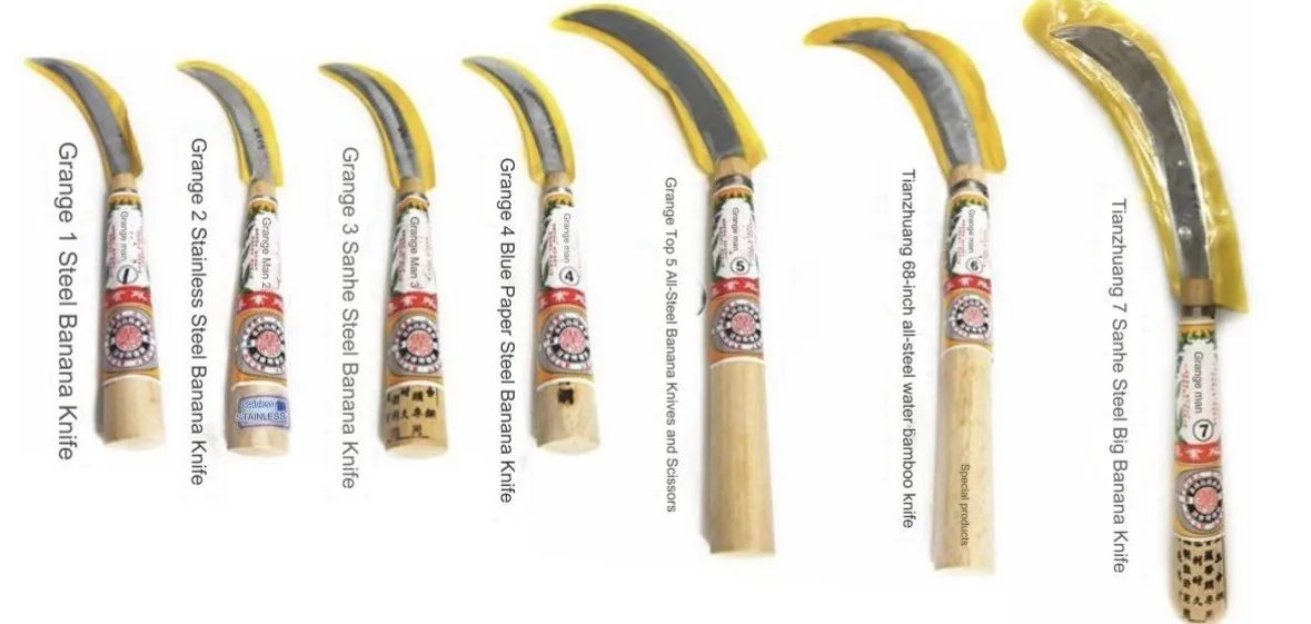 Great Quality Made In Taiwan Blue Steel Blades Garden Sickle For Harvesting And Weeding