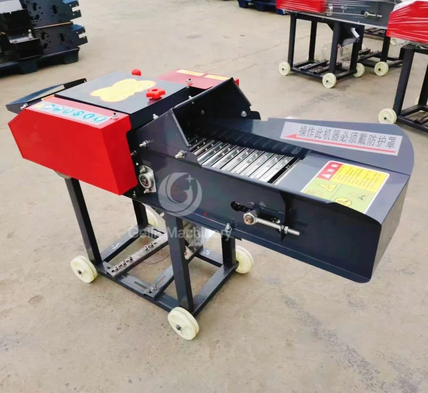 multifunctional silage cornstalk straw grass chopper electric chaff cutter machine animal feed for sale