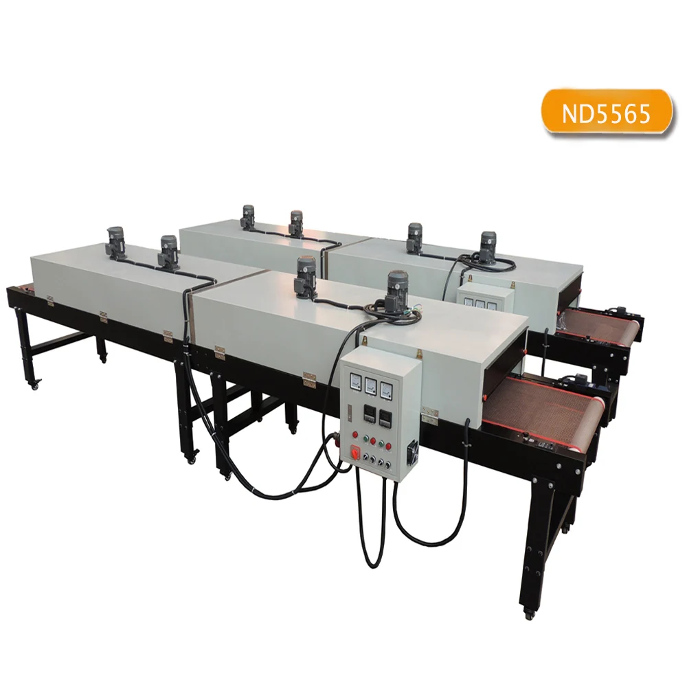 Tunnel-type Continuous Hot Air Conveying dryer Curing Oven conveyor belt Type Hot Air Tunnel Furnace Infrared Drying Tunnel