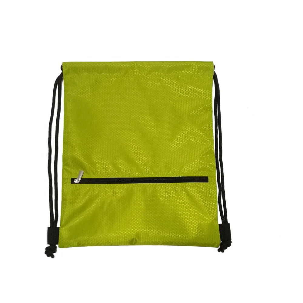 STOCK Upgrade Durable Drawstring Backpack Men & Women Sport Gym Sack Drawstring Backpack Bag With Pockets Hot sale products