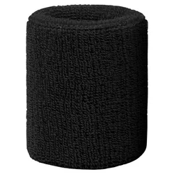 Sport Wristband Sweat Absorbing Stretchable Multi Color Embroidery Cotton Wrist Sweatband