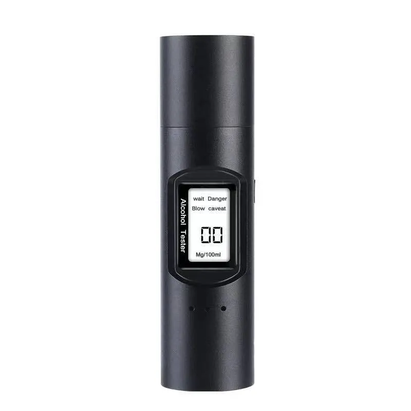 GREENWON Handhold Black Digital Breath Breathalyzer Alcohol Tester Meter From Manufacturer BAC Sensor