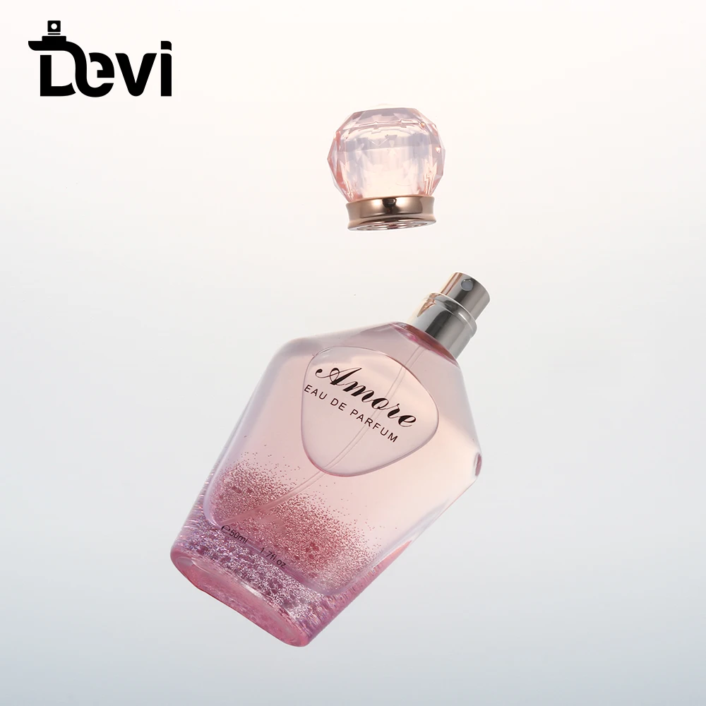 Devi Make to Order pink perfume spray bottle 100ml perfume glass bottle