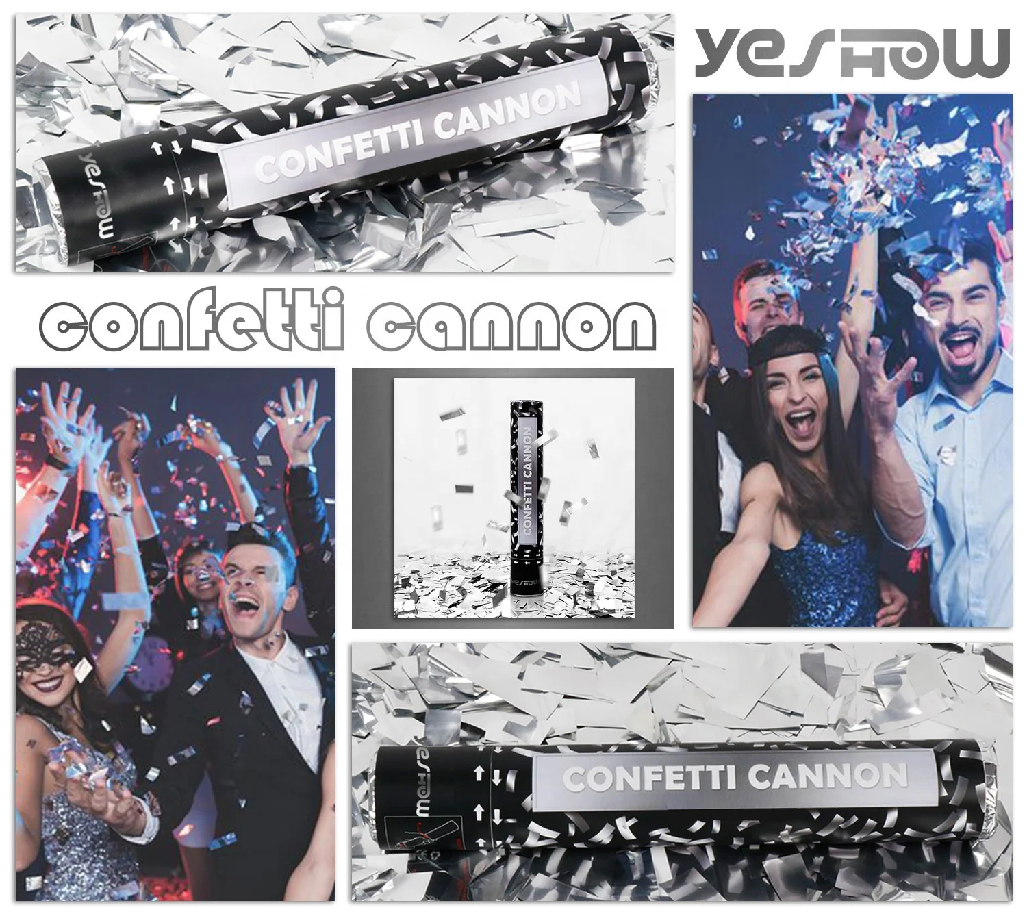 Dollar Shooter For Night Club Compressed Air Party Handheld Wholesale Party Poppers Paper Biodegradable Confetti Cannon