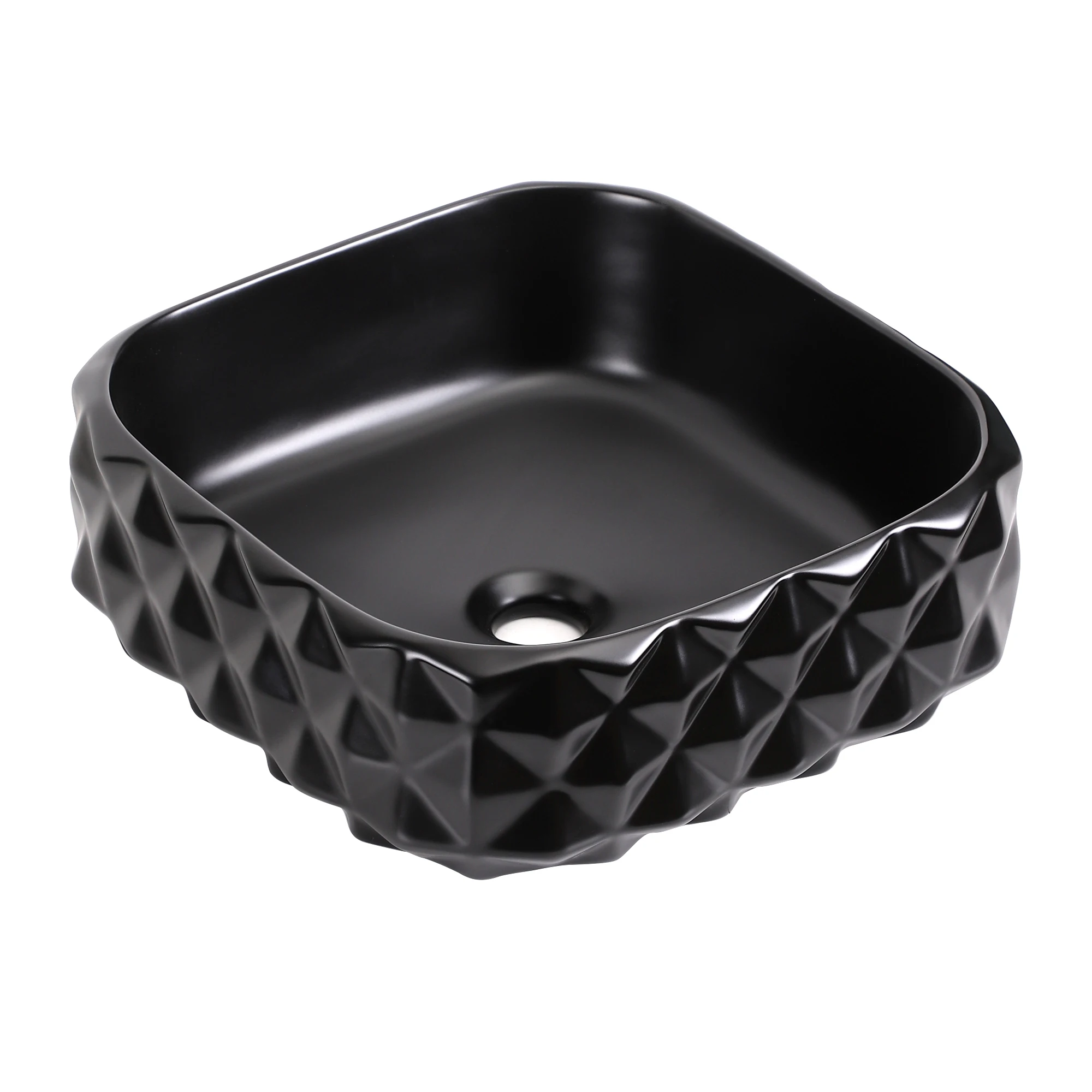 Modern Style Bathroom Special Shape Wash Basin Fashion Design Ceramic Art Above Counter Basin  Bathroom Hotel Sink