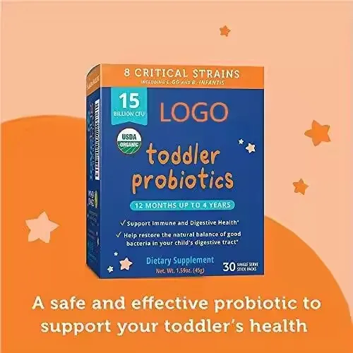 Probiotics powder for kids, relieve stomach discomfort, protect intestines, suitable for children aged 12 months to 4 years old