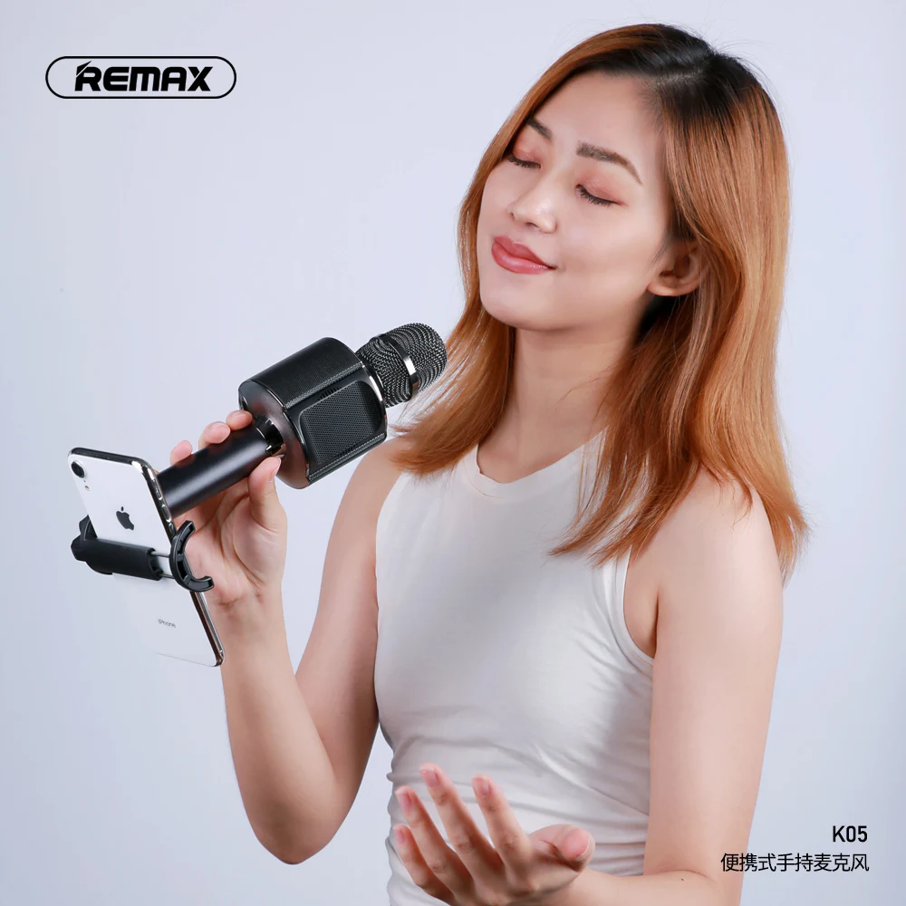 Зарядное устройство Remax K05 Портативный беспроводной Bluetooth-микрофон