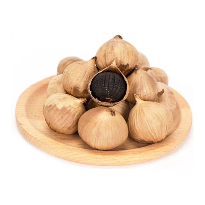 Whole Black Garlic Seasoning Bulbs Easy Peel Black Garlic Cloves All Natural Black Garlic