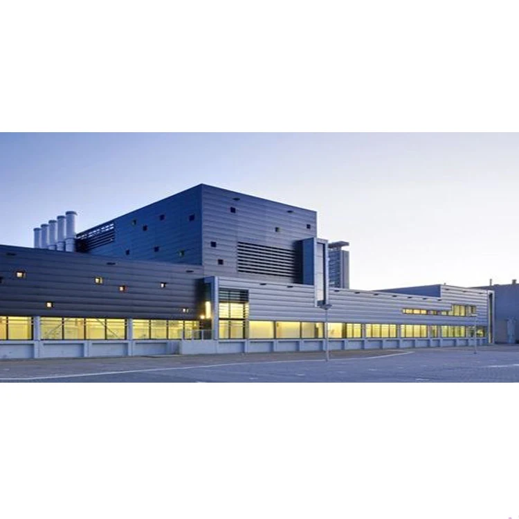 Modern Steel Frame Metal Roofing Sheets Industrial Shed Prefab Warehouse Building