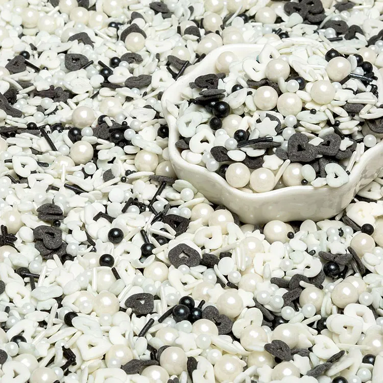 Горячая распродажа, гарантированное качество, смесь съедобных золотых форм для посыпки торта