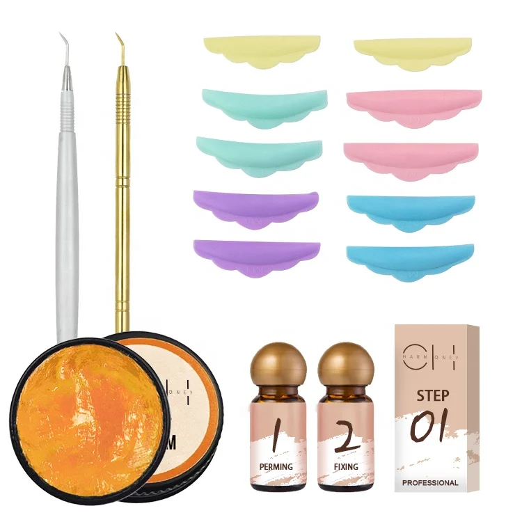 Professional Vegan Keratin Lash Lift Glue Balm Kit Eyelash Perm Kit Lash Lifting Customize Private Label