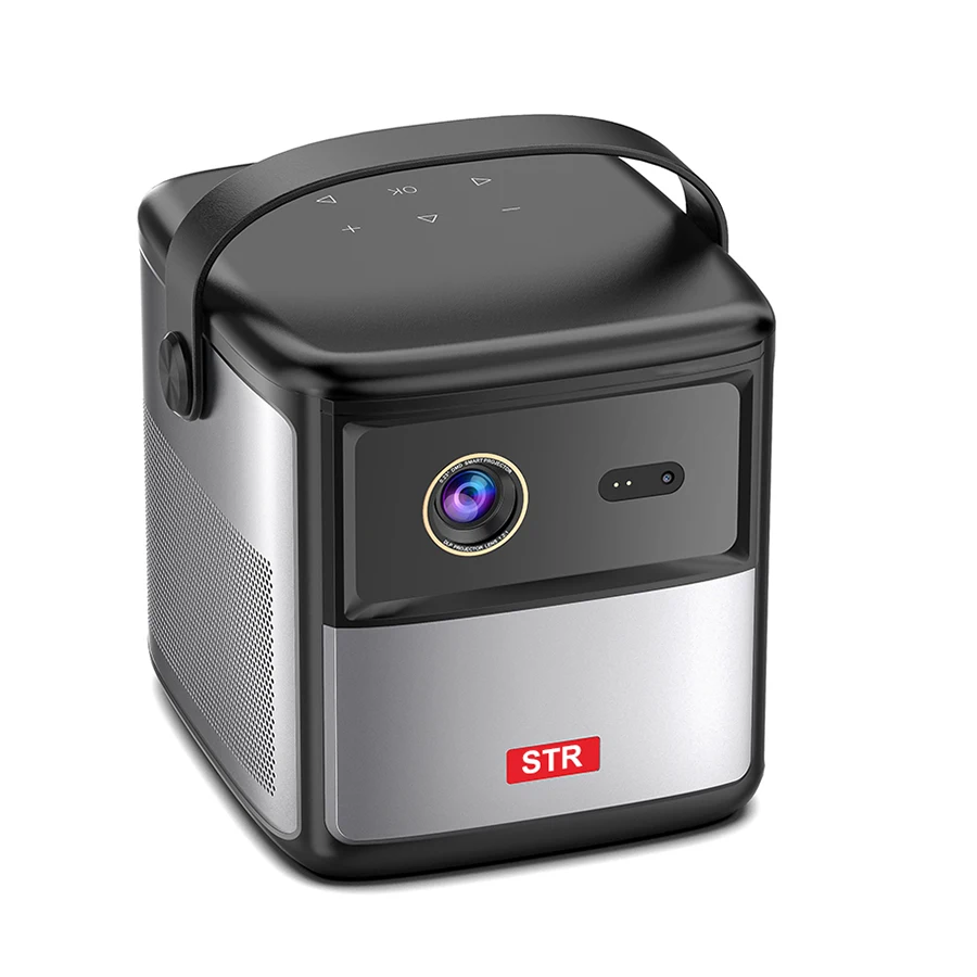 Android 11 DLP Full HD wifi BT outdoor film movie player gaming rechargeable projector 3d home cinema video projecteur google tv