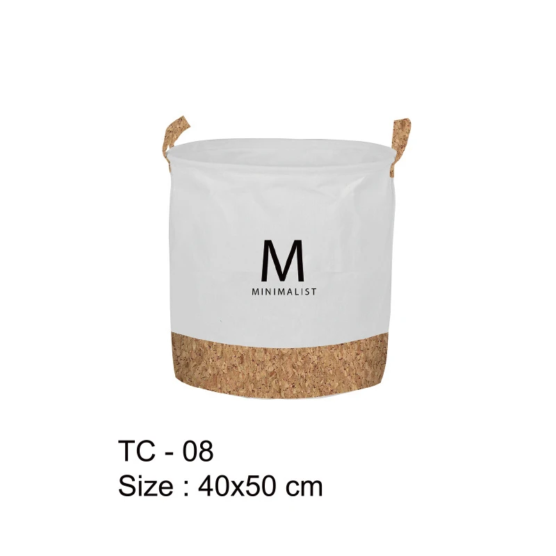 Non Woven Fabric Plastic Felt Integrated Molding Storage Basket Bins Toy Dirty Clothes Household Items Laundry Hamper for Home