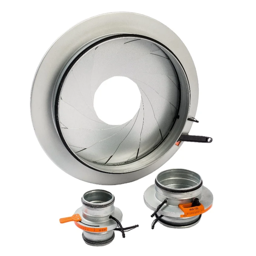 Wholesale Stainless Steel IRIS Damper Ducting Volume Control Damper