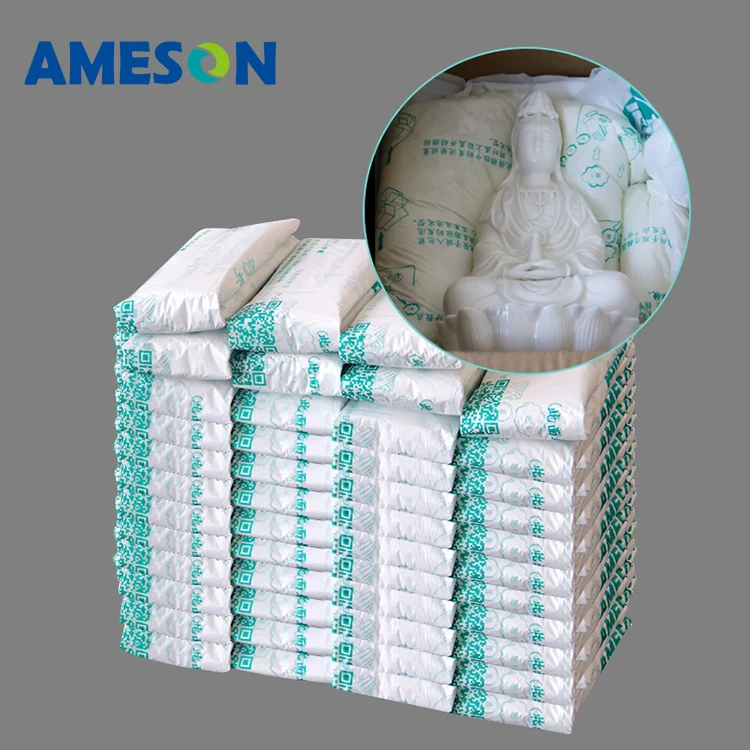 Mini Foam Instant Foaming Cushions Expandable Foam Bag packaging