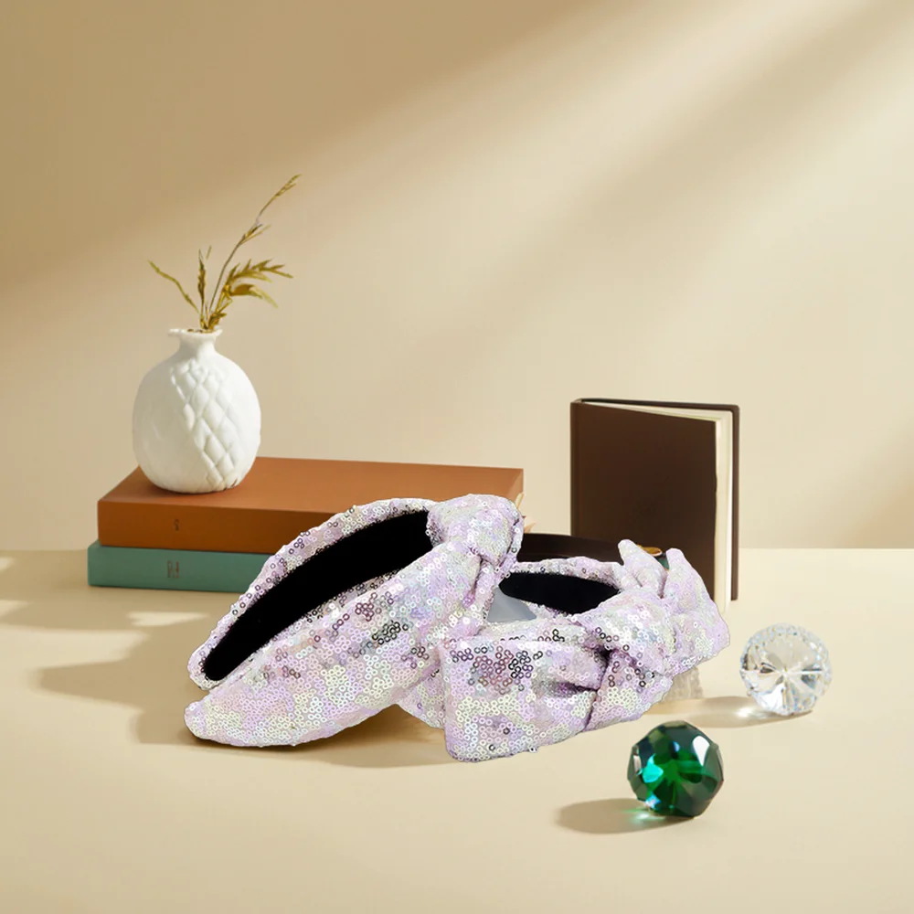 sequin fabric women fashion bow tie Various designs luxury crystal bow tie polyester bow tie for women