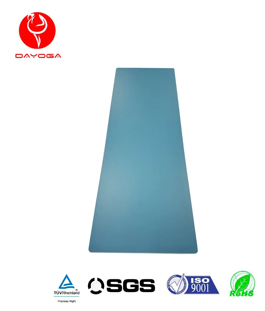 2022 Hot selling eco yoga mat non slip Vegan Leather PU yoga mat