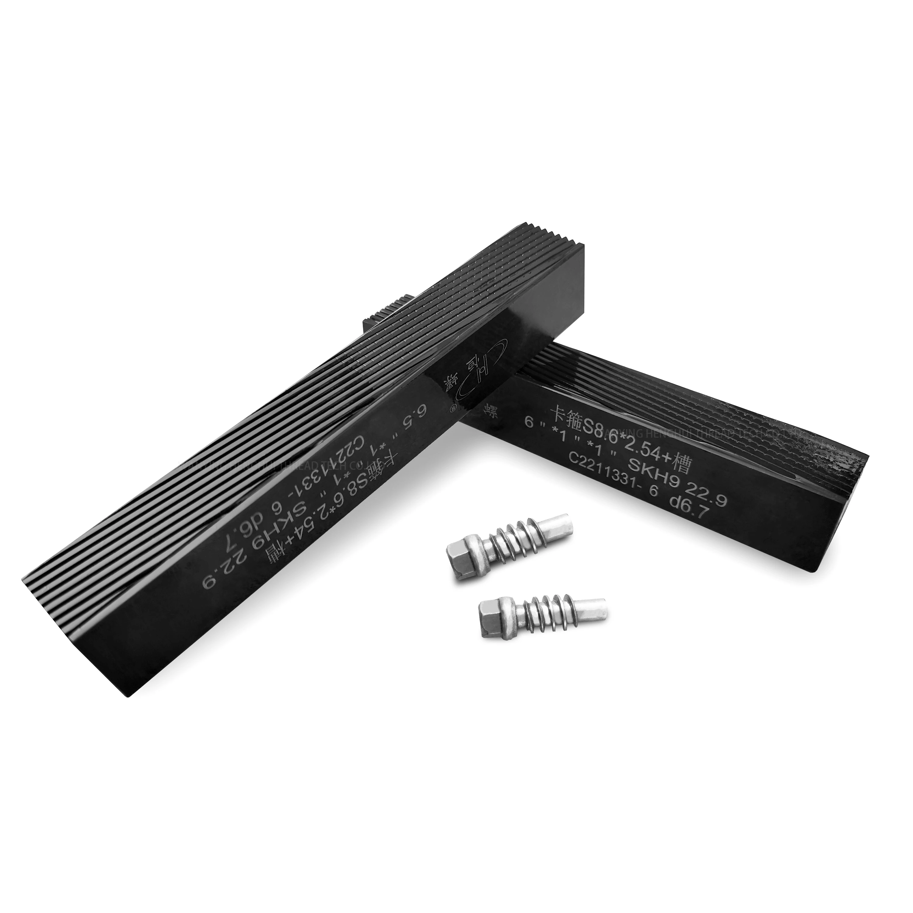 Hose clamp Screw Making Rolling Plate Dies With Special N-Trt Coated China Factory Directly Sale Flat Thread Rolling Dies