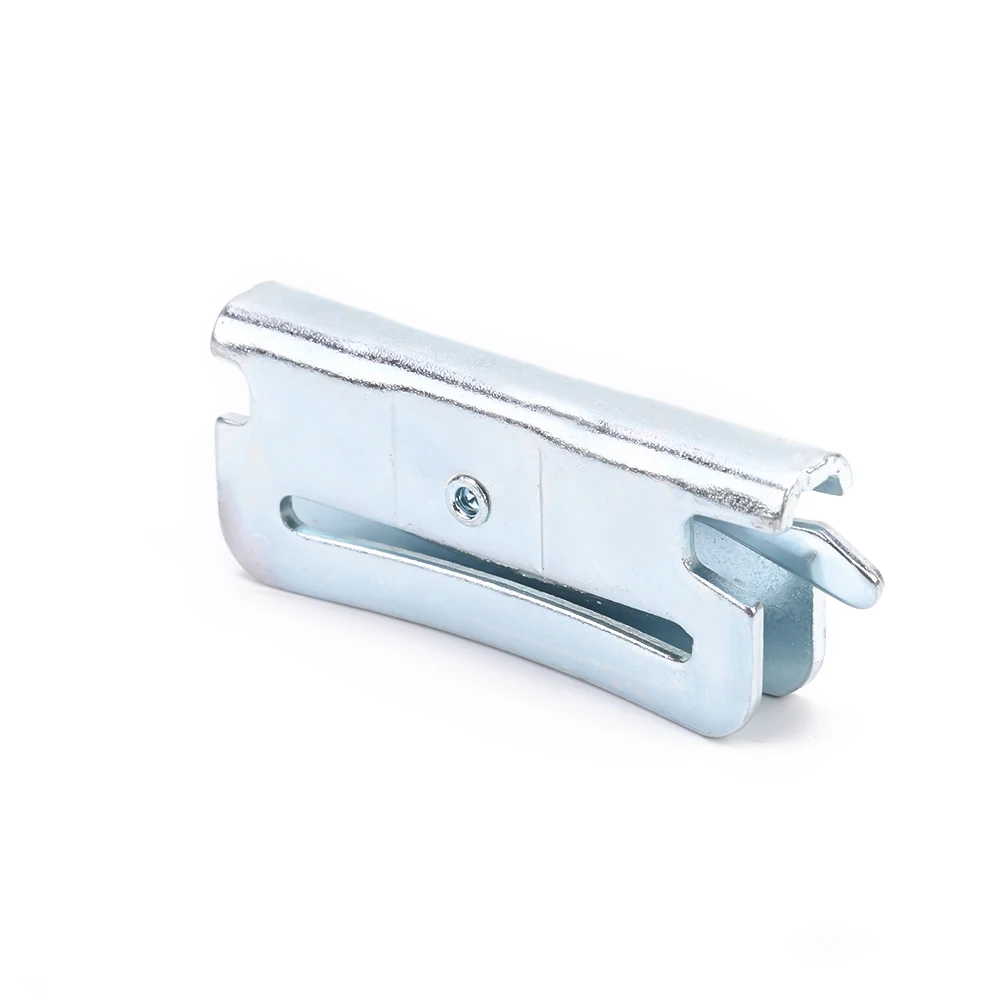 2 inch 4000lbs Zinc Plated Cargo Tie Down Straps Series E Track Single Piece E Track Fitting for Truck Traile
