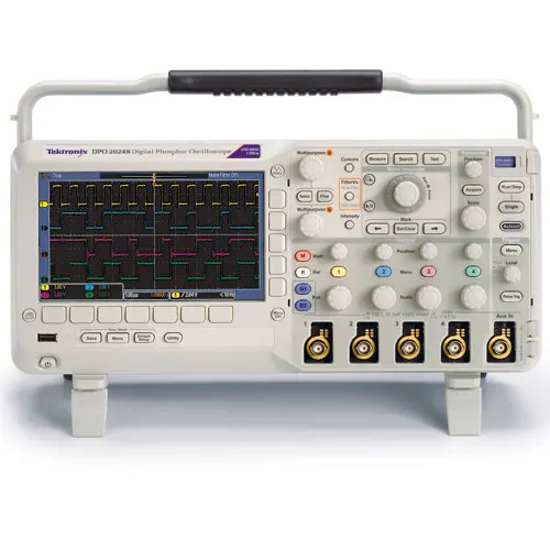 Tektronix DPO2024B 200 МГц, 4-х канальный, 1GS/s цифровой осциллограф светомассы