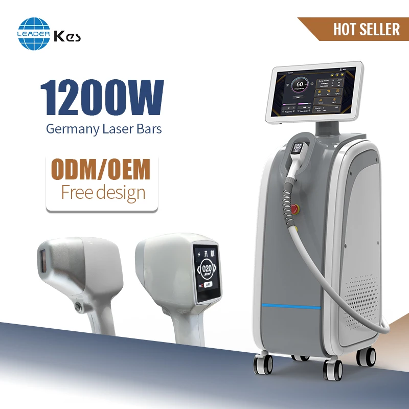 KES Threewavelangts Laser Hair Removal Professional Painless Laser Hair Removal Machine Permanent Beauty Equipment
