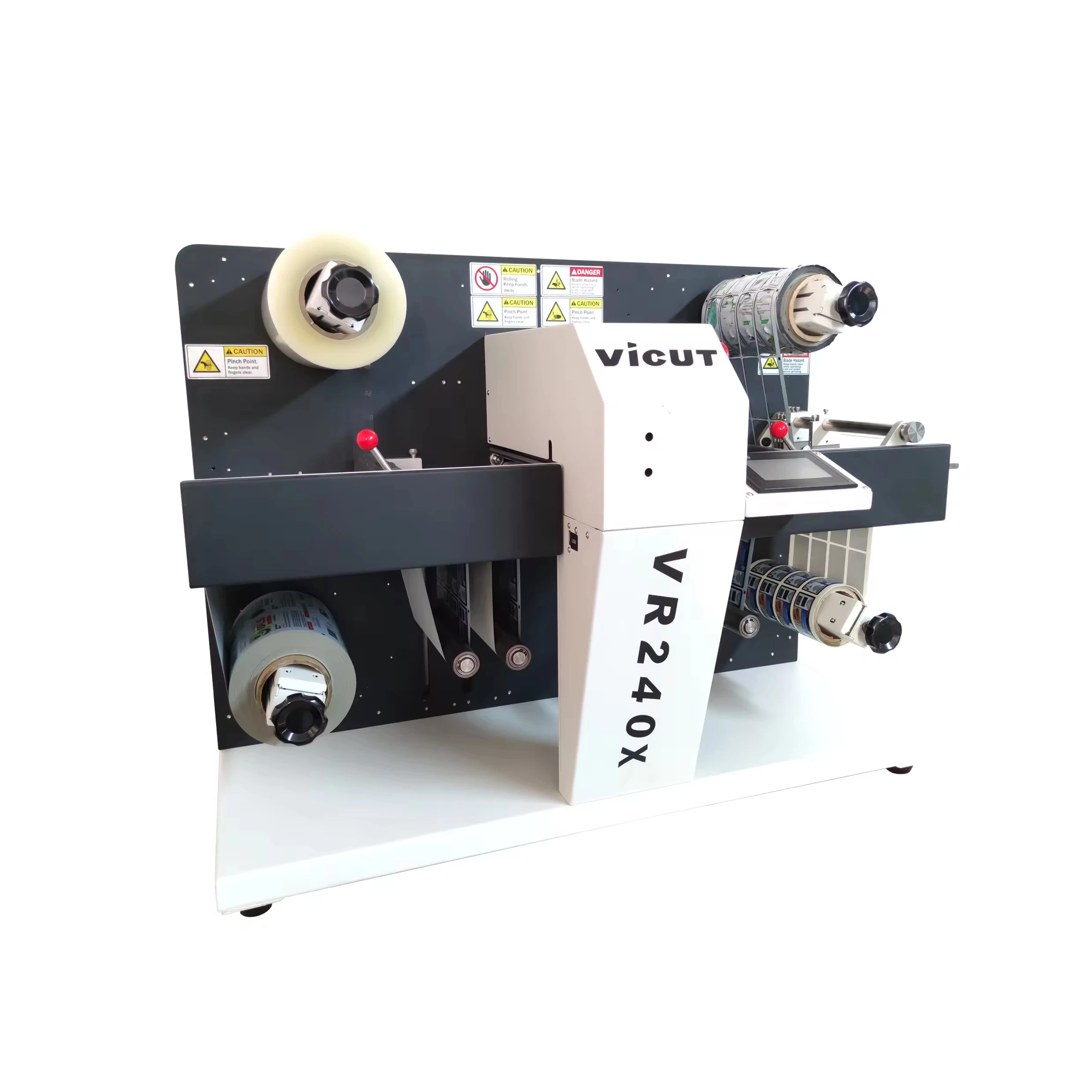 VICUT VR240X Digital Label Die Cutting Machine laser roll die cutting machine for label with laminating and slitting functions
